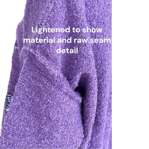 PEACH LOVE CALIFORNIA ever so soft sequin star sweater S M L - Picture 9 of 9